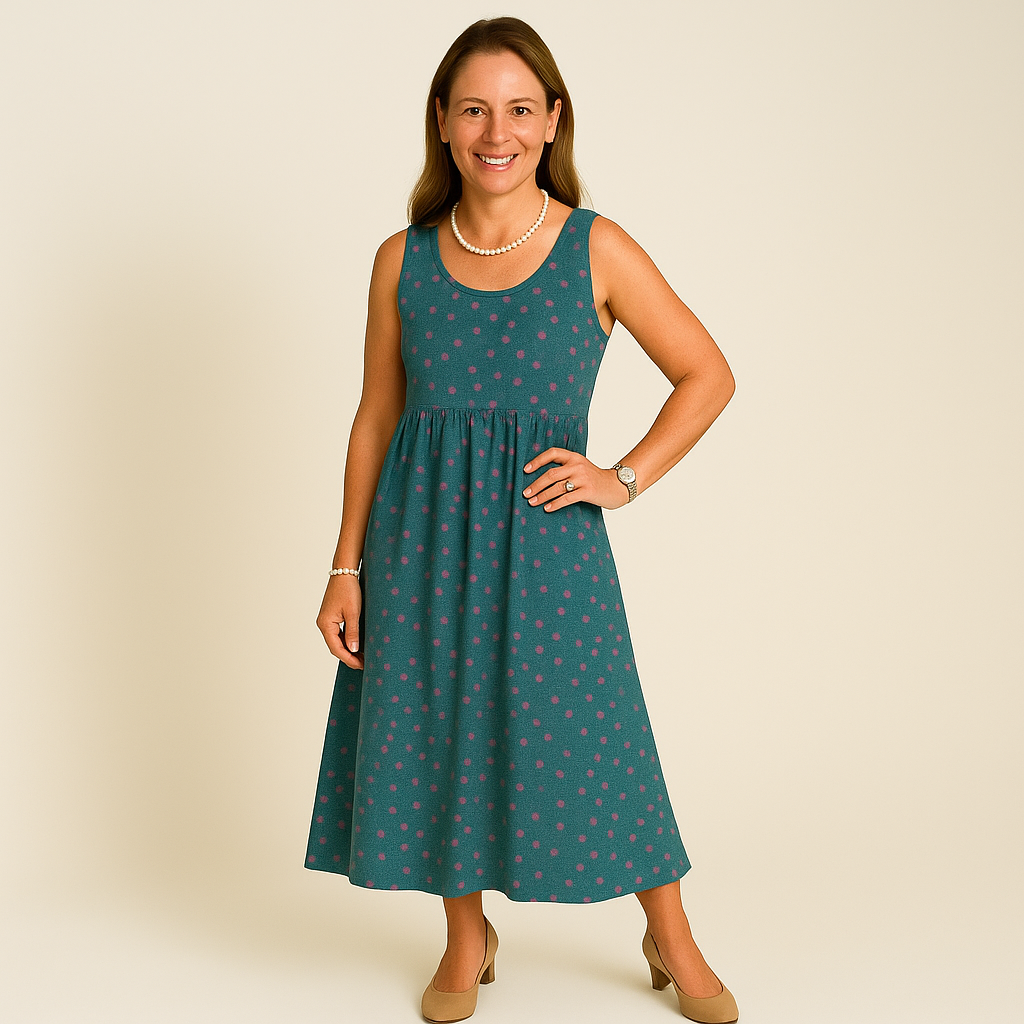 Jetta Robe Longue Flora – Élégance Florale d’Été