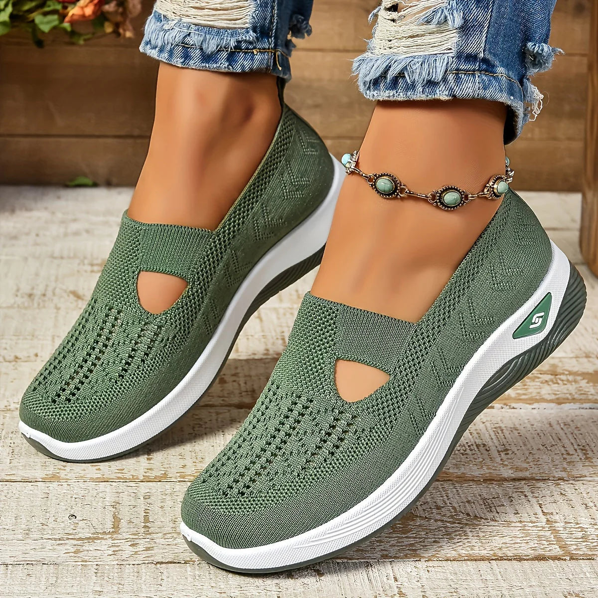 CloudJetta™ – Baskets Orthopédiques Respirantes et Ultra Confortables pour Femmes