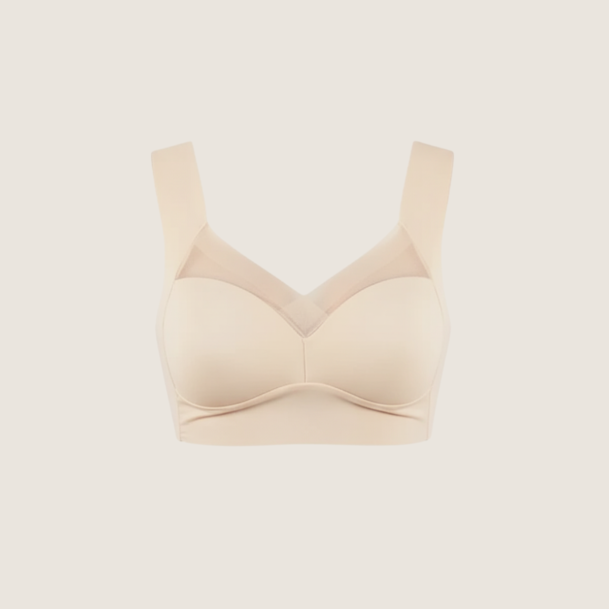 Soutien-gorge Anatomique Femme Ice Comfort – Sans Armature, Bretelles Larges et Maille Respirante