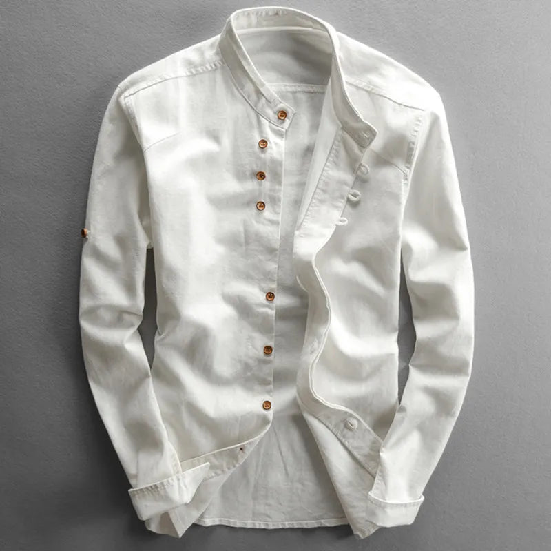 Jetta - Chemise à Col Mandarin Osaka™