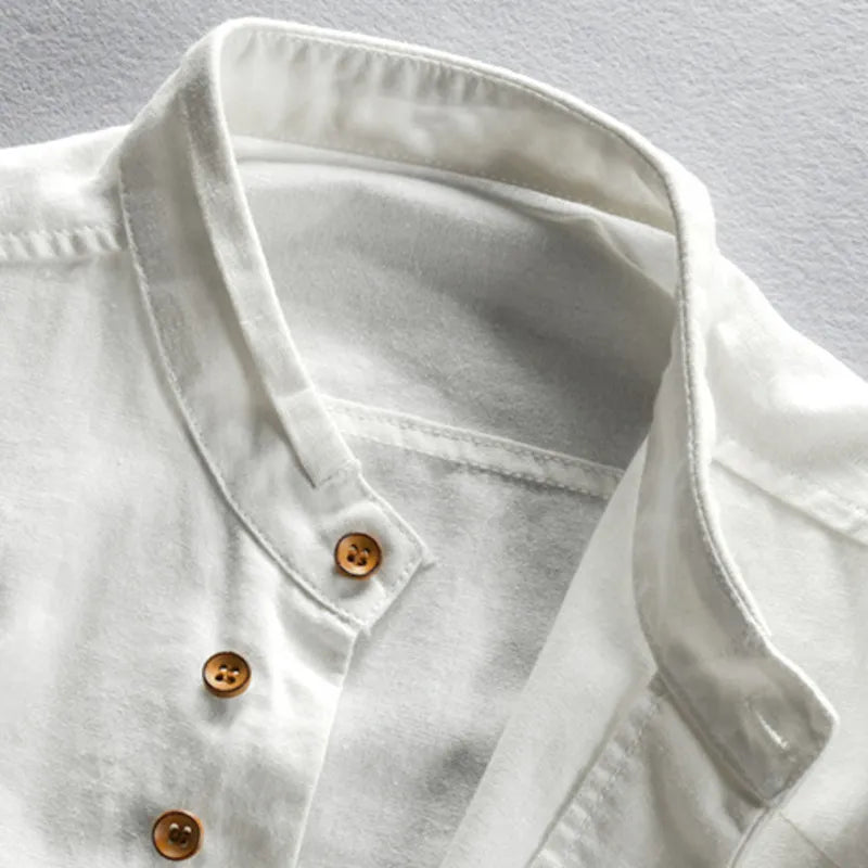 Jetta - Chemise à Col Mandarin Osaka™