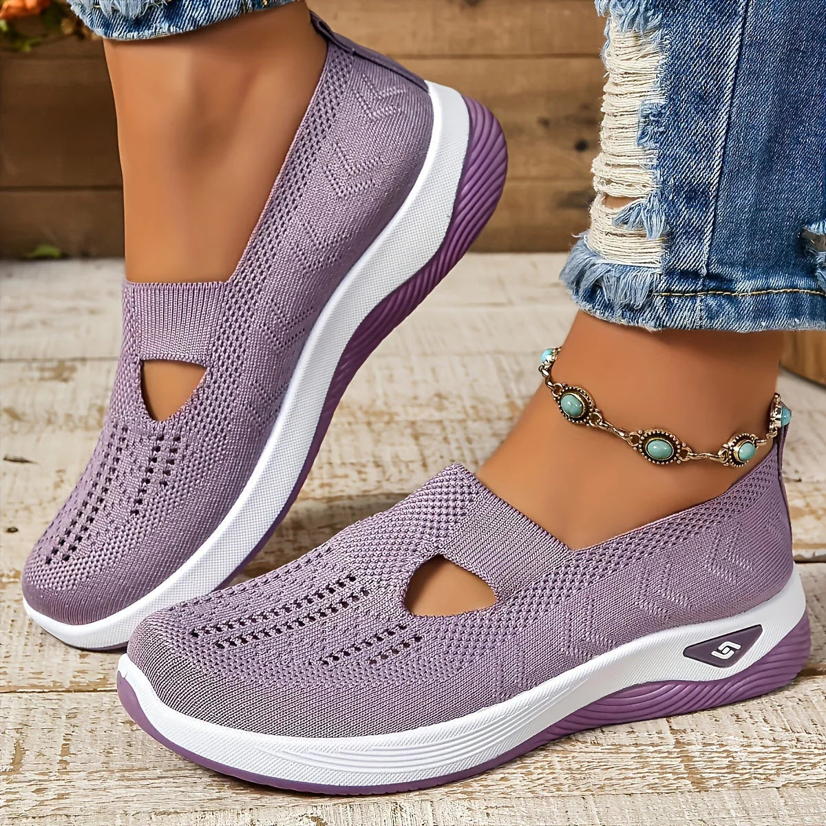 CloudJetta™ – Baskets Orthopédiques Respirantes et Ultra Confortables pour Femmes