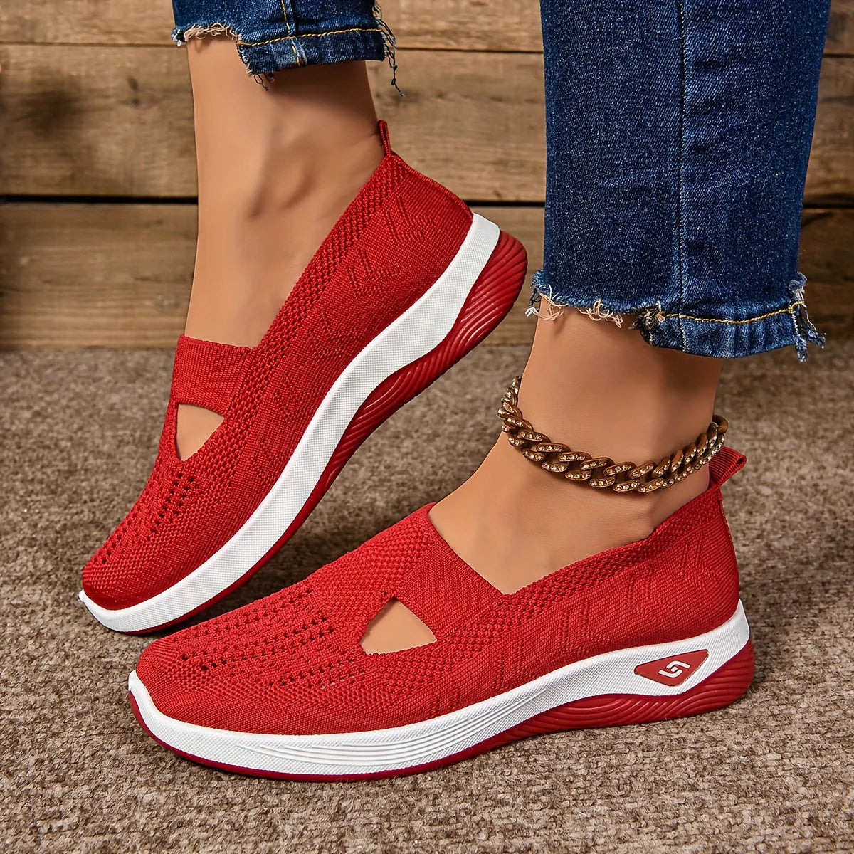 CloudJetta™ – Baskets Orthopédiques Respirantes et Ultra Confortables pour Femmes