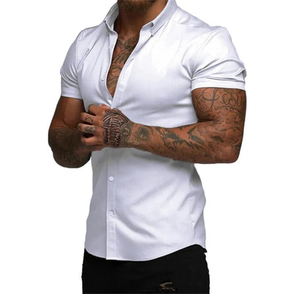 Chemise Slim Jetta EasyFit™ – Style et Confort avec Technologie Stretch 4D