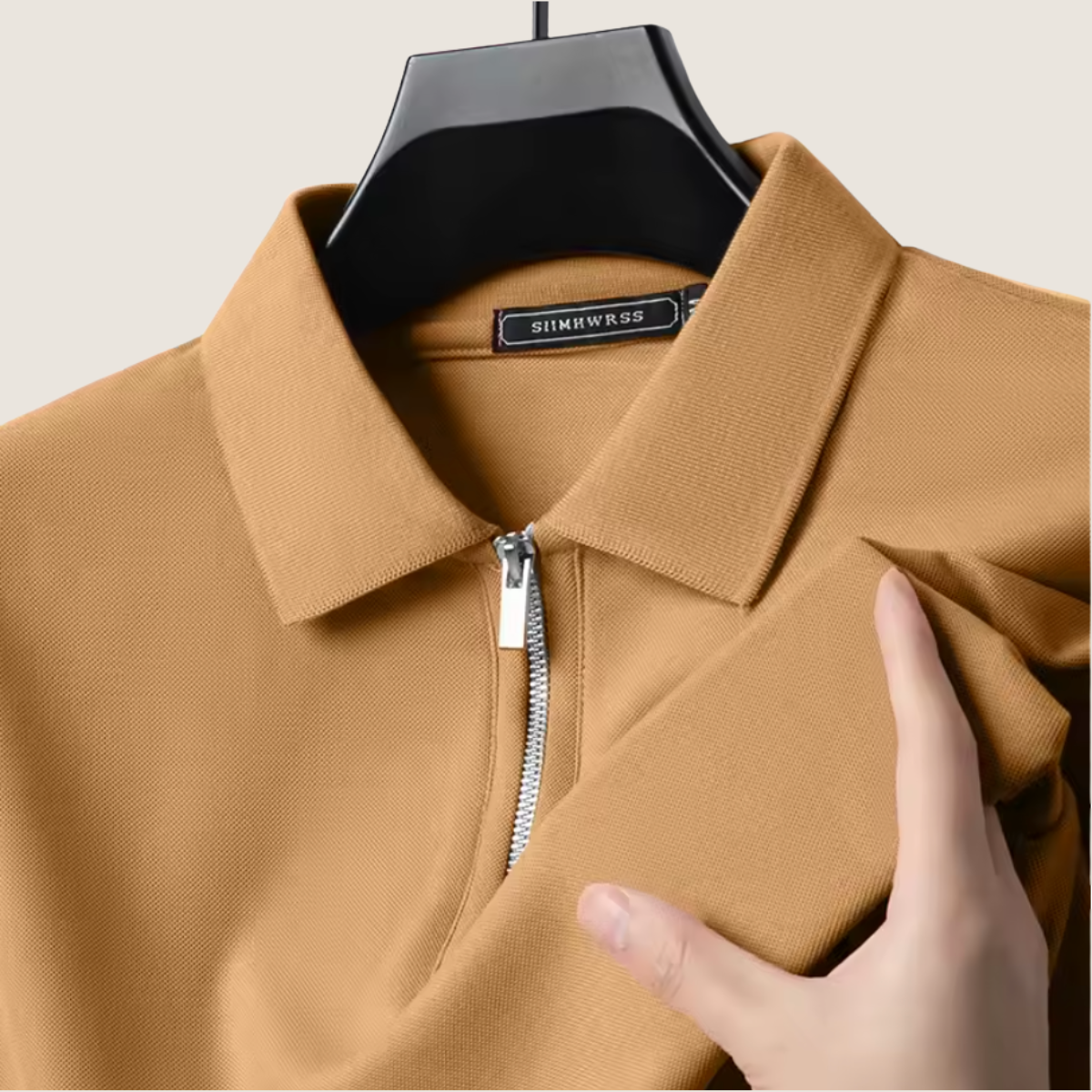 Jetta – Polo pour Homme avec Fermeture Éclair – Style Moderne & Confort Léger (Cópia)