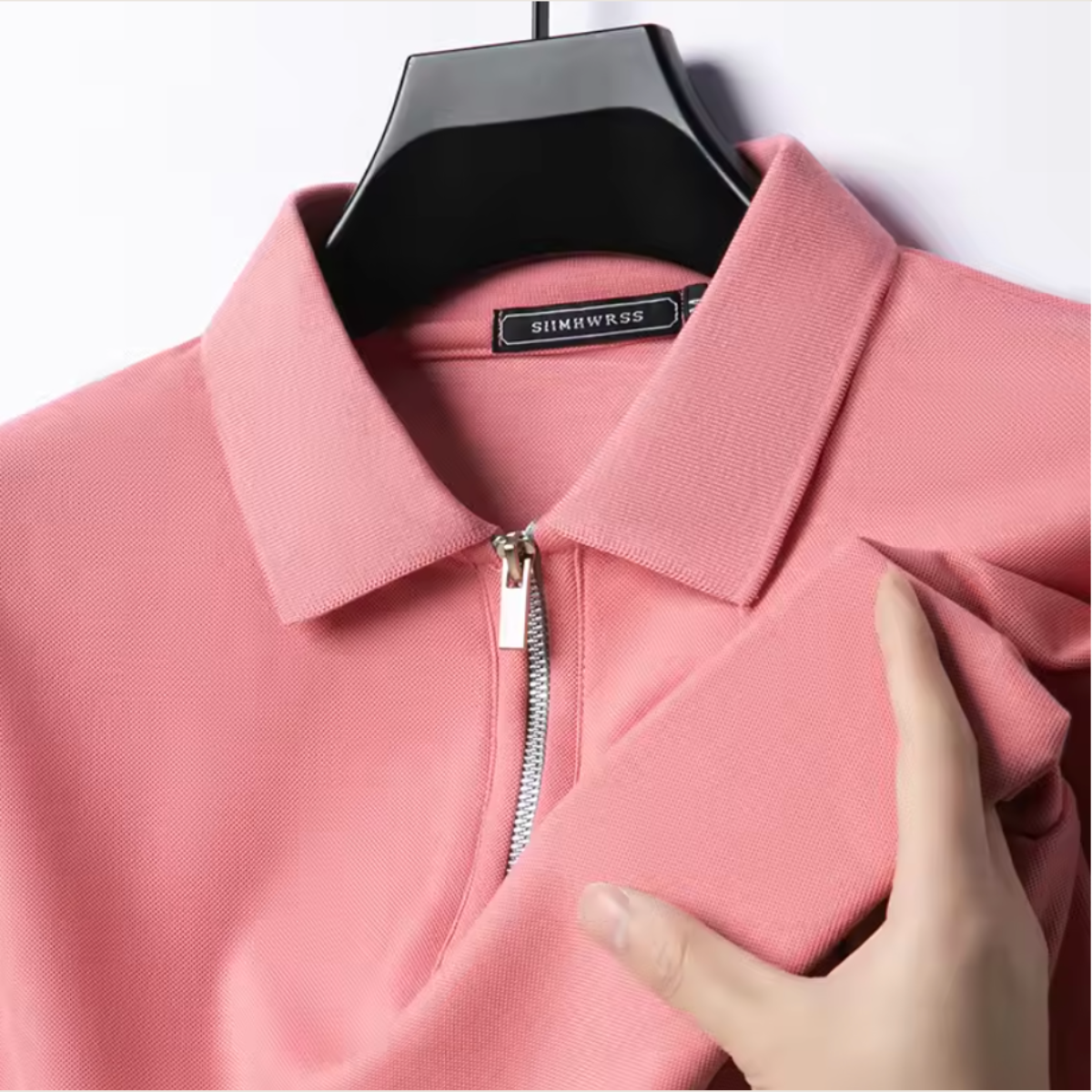 Jetta – Polo pour Homme avec Fermeture Éclair – Style Moderne & Confort Léger (Cópia)
