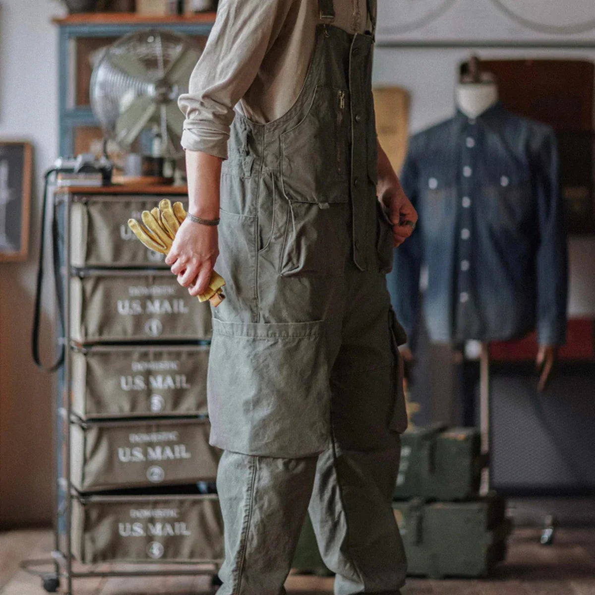 Jetta Salopette en toile Easy-Drape