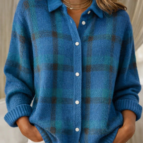 Jetta™ | Cardigan Rétro Check