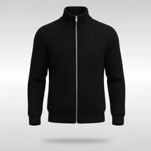Jetta | Veste zippée classique élégante – RibbedWarm™