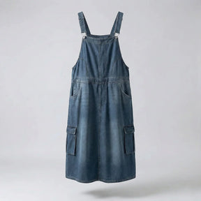 Jetta Robe chasuble en denim ample