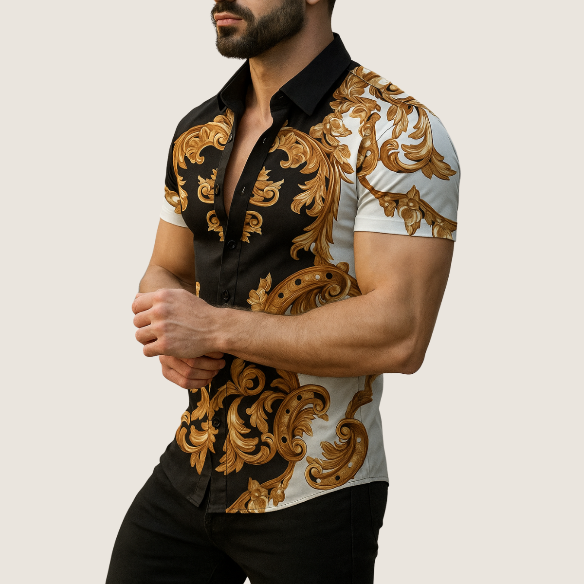 Jetta Chemise Imprimée – Style Estival Décontracté