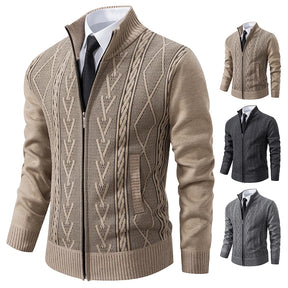 AlpineGuard™ Cardigan Zippé Homme