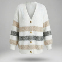 Jetta™ | Pull Col V Rayé Douce™