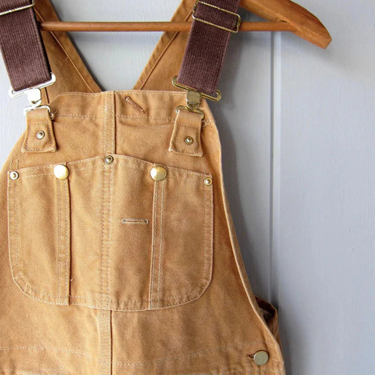 Jetta Salopette à bavette en toile duck Ridge