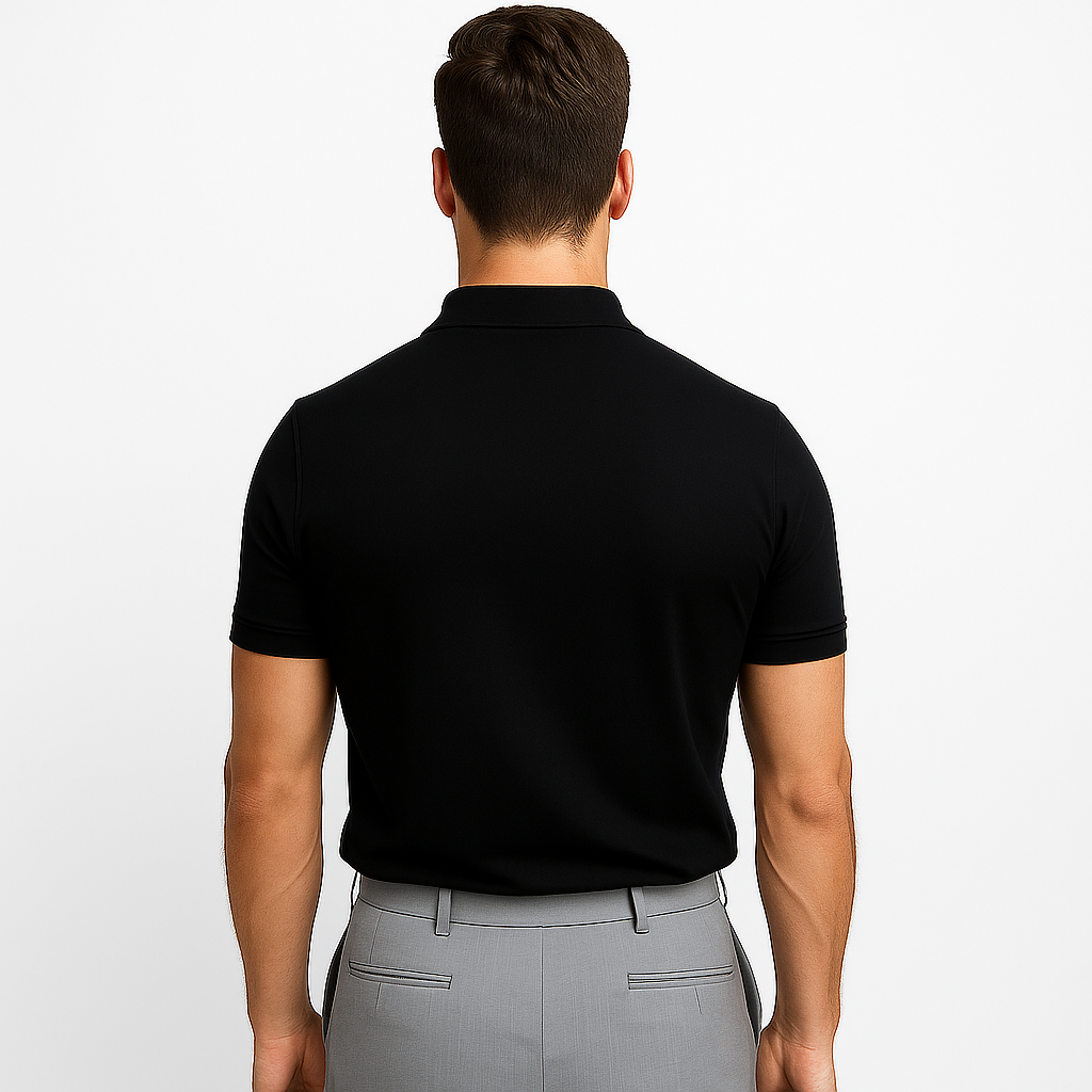 Jetta – Polo pour Homme avec Fermeture Éclair – Style Moderne & Confort Léger