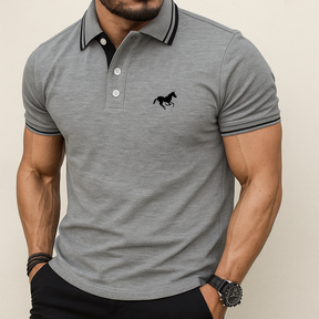 Jetta – Polo Homme avec Détails Contrastés