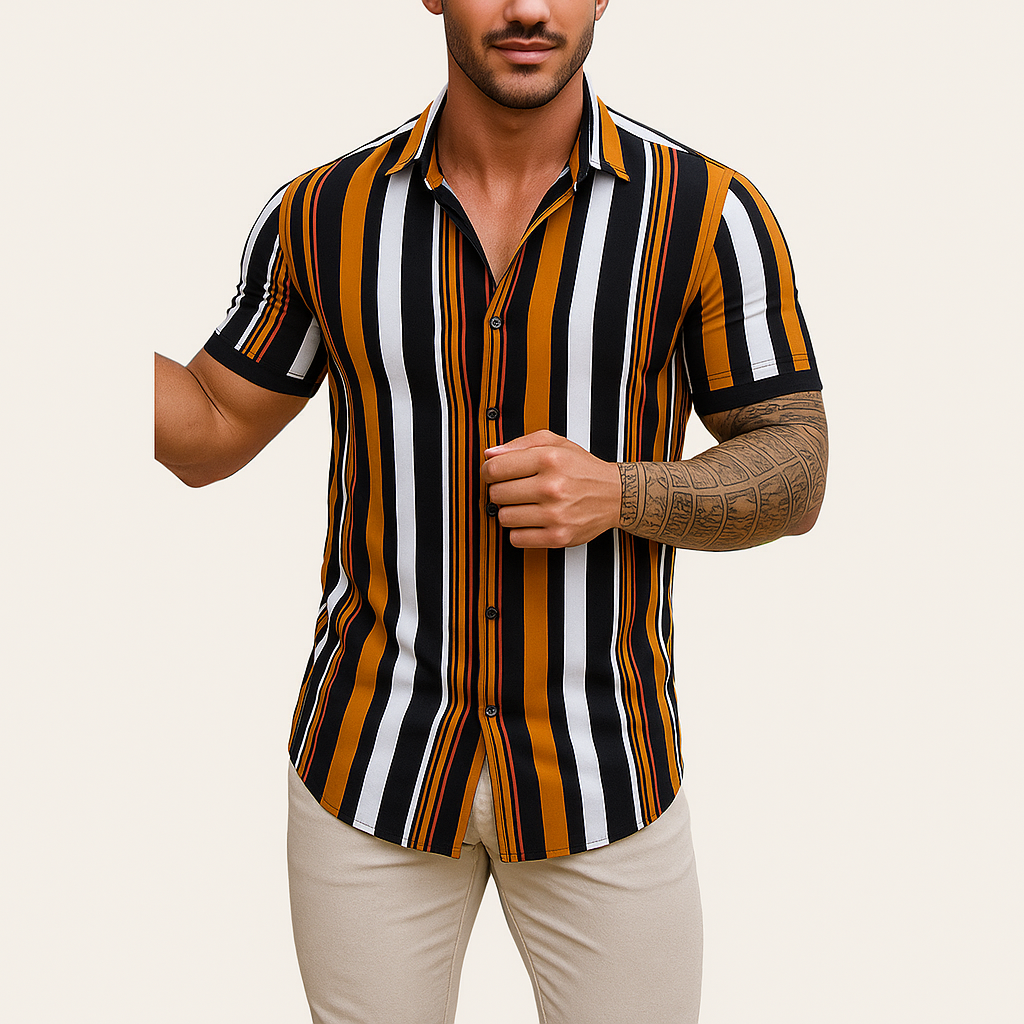 Jetta Chemise Imprimée – Style Estival Décontracté