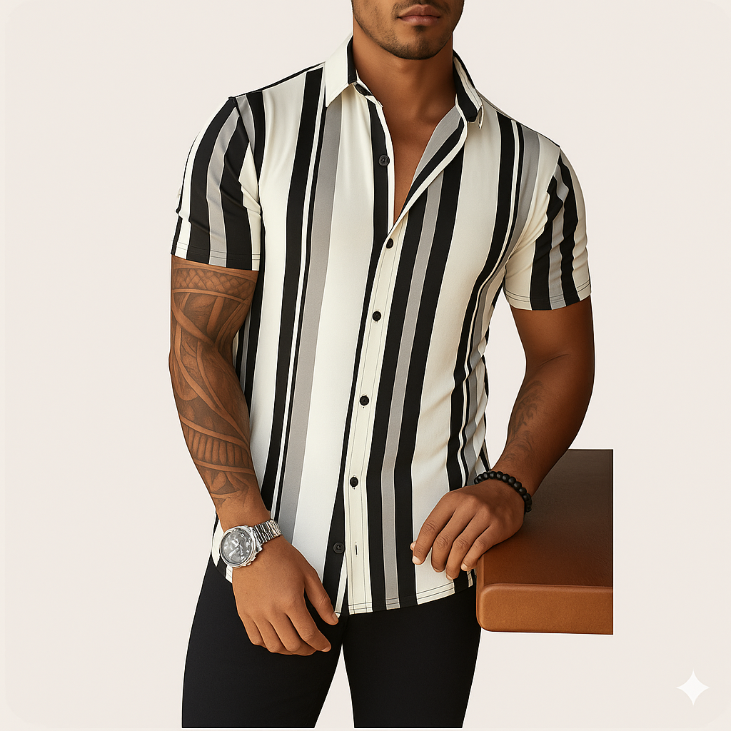 Jetta Chemise Imprimée – Style Estival Décontracté