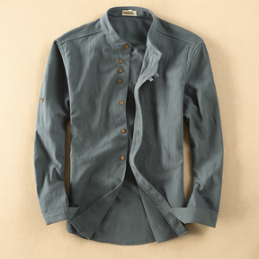 Jetta - Chemise à Col Mandarin Osaka™ [PROMOTION À NE PAS MANQUER]