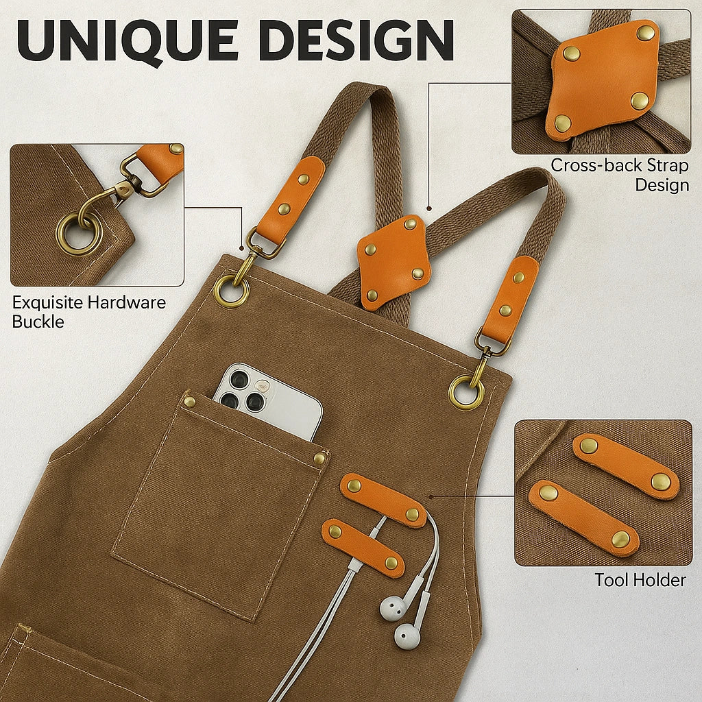 Jetta Tablier de travail en toile Stoneguard