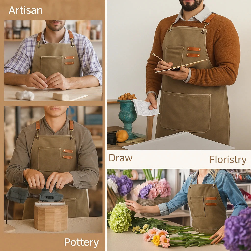 Jetta Tablier de travail en toile Stoneguard