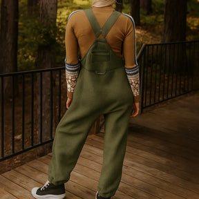 Jetta Salopette en polaire thermique avec poches zippées