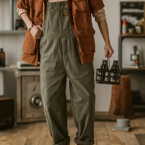 Jetta Salopette de travail Fieldhand en toile duck