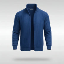 Jetta | Veste zippée classique élégante – RibbedWarm™