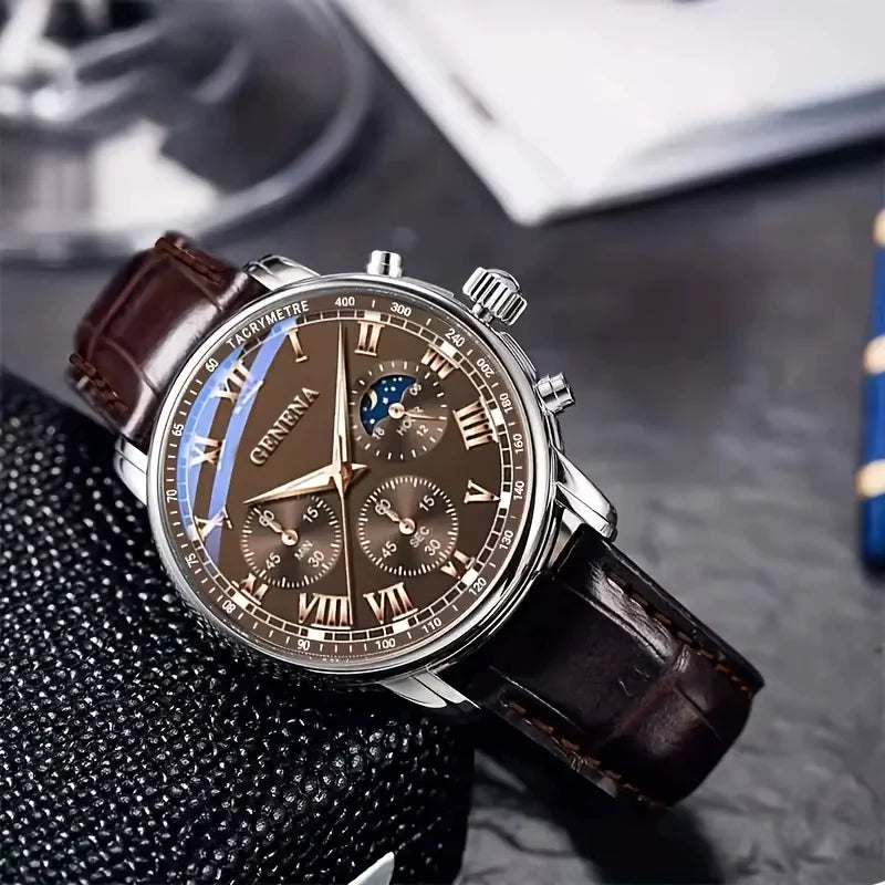 PZ® 008 – Montre Élégante Classique avec une Touche Moderne