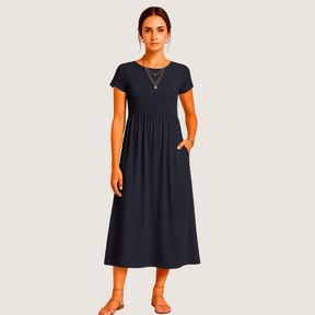 Jetta Robe Midi Alice – Élégance Décontractée et Intemporelle