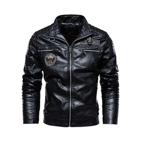 RoadSpirit™ Veste en Cuir Homme