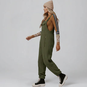 Jetta Salopette en polaire thermique avec poches zippées