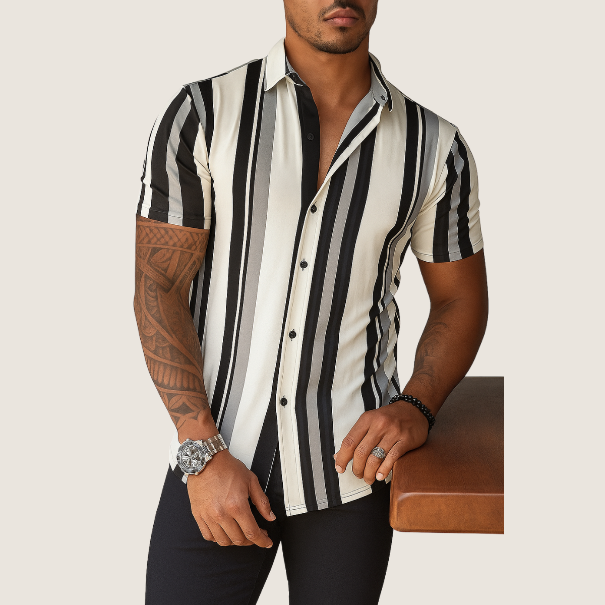 Jetta Chemise Imprimée – Style Estival Décontracté