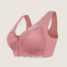 Soutien-gorge Sexy en Dentelle – Push Up Confort Grande Taille avec Fermeture Avant