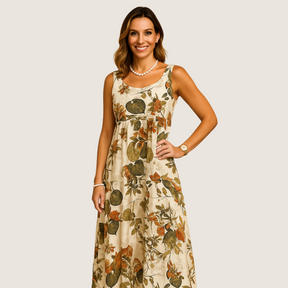 Jetta Robe Longue Flora – Élégance Florale d’Été