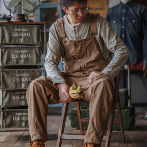 Jetta Salopette en toile Easy-Drape