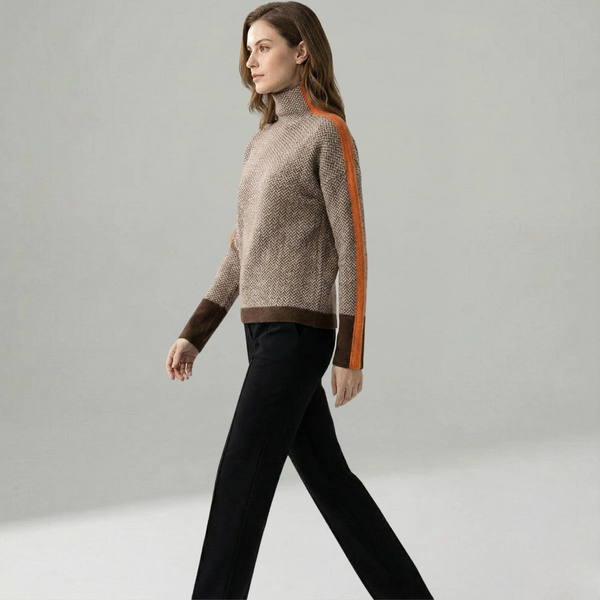 Jetta™ | Pull Col Roulé Clémence Signature™