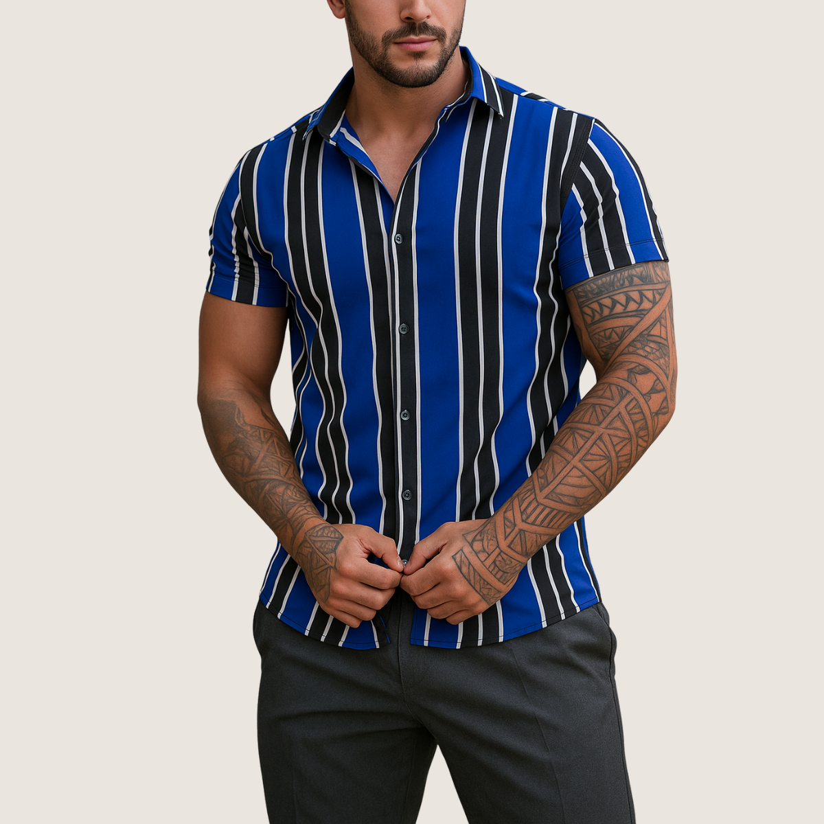 Jetta Chemise Imprimée – Style Estival Décontracté