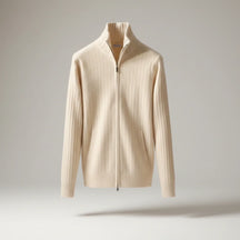 Jetta | Veste zippée classique élégante – RibbedWarm™