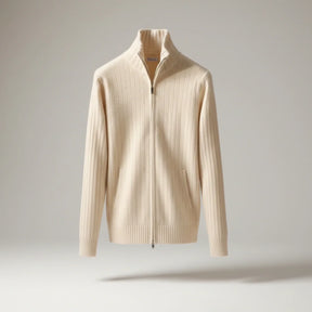 Jetta | Veste zippée classique élégante – RibbedWarm™