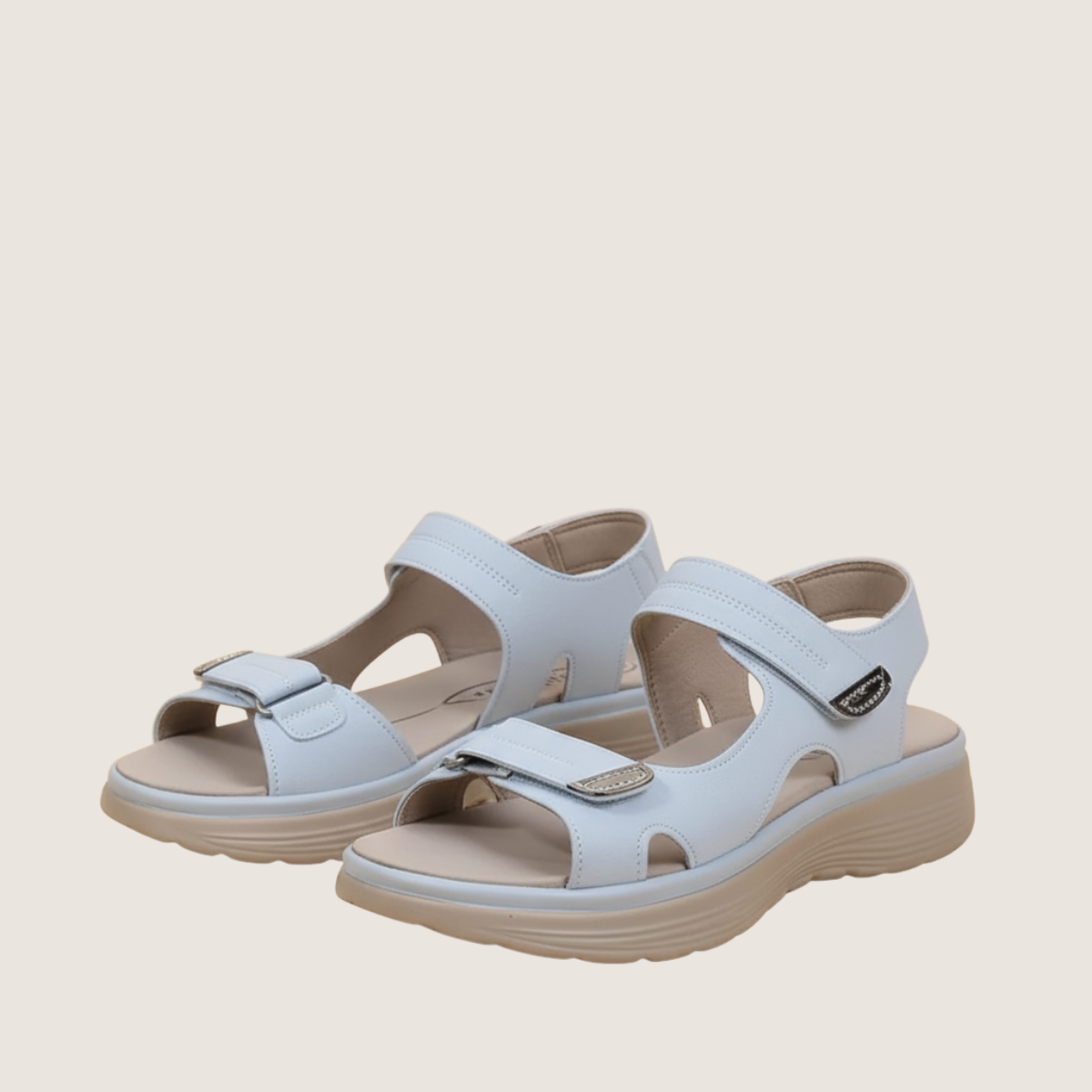 Jetta – Sandales Confortables pour Femmes avec Scratch ActiveStep™
