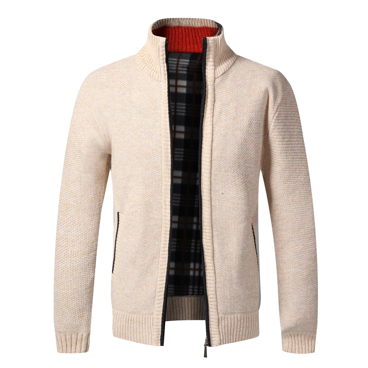 NordicWeave™ Cardigan Zippé Homme