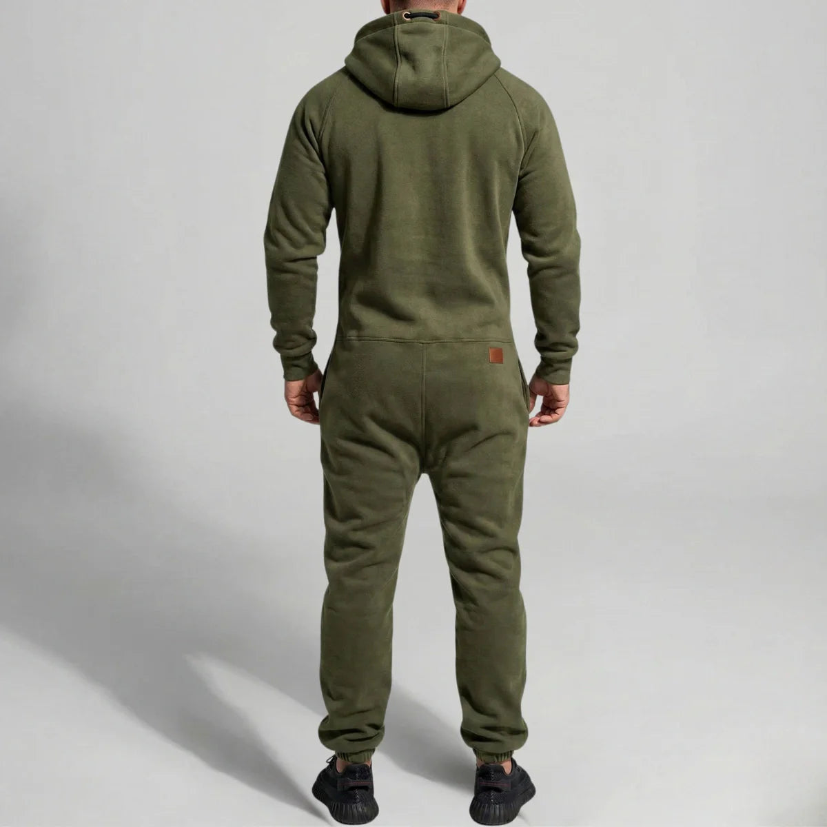 Jetta Combinaison à capuche zippée en polaire cosy