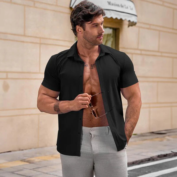 Chemise Slim Jetta EasyFit™ – Style et Confort avec Technologie Stretch 4D