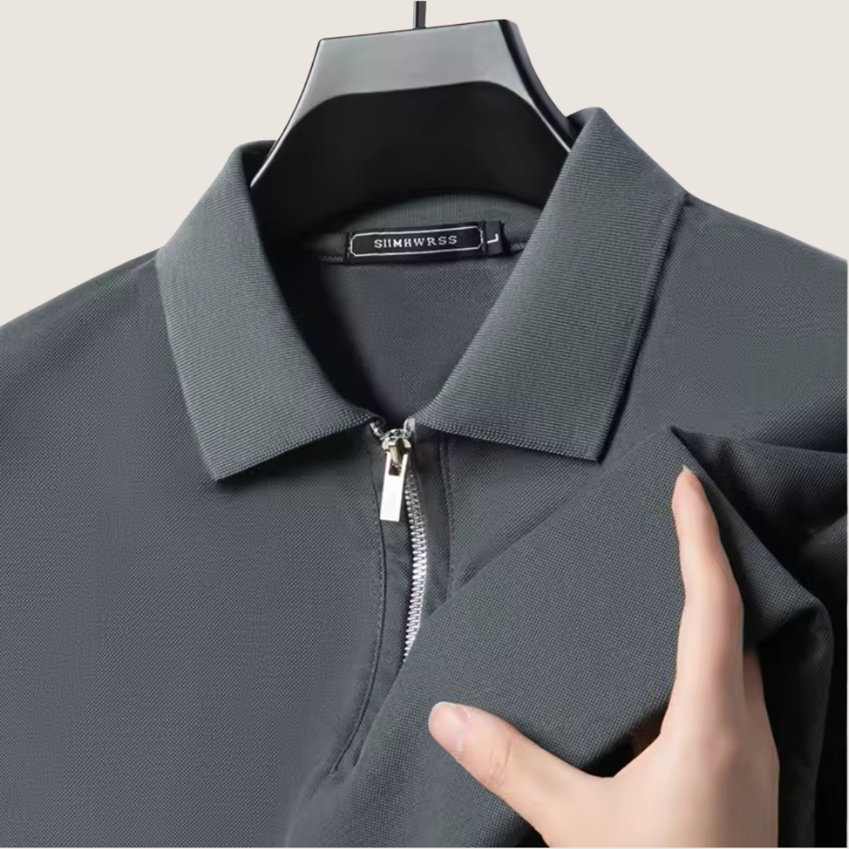 Jetta – Polo pour Homme avec Fermeture Éclair – Style Moderne & Confort Léger (Cópia)