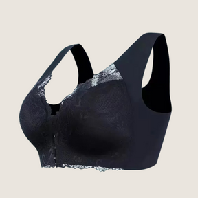 Soutien-gorge Sexy en Dentelle – Push Up Confort Grande Taille avec Fermeture Avant