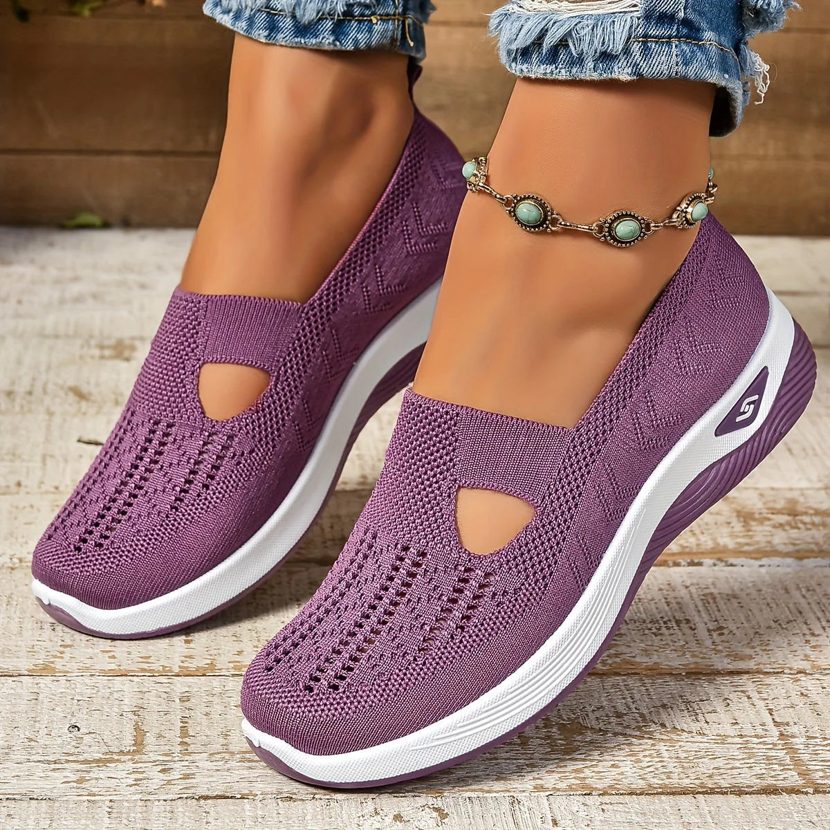 CloudJetta™ – Baskets Orthopédiques Respirantes et Ultra Confortables pour Femmes