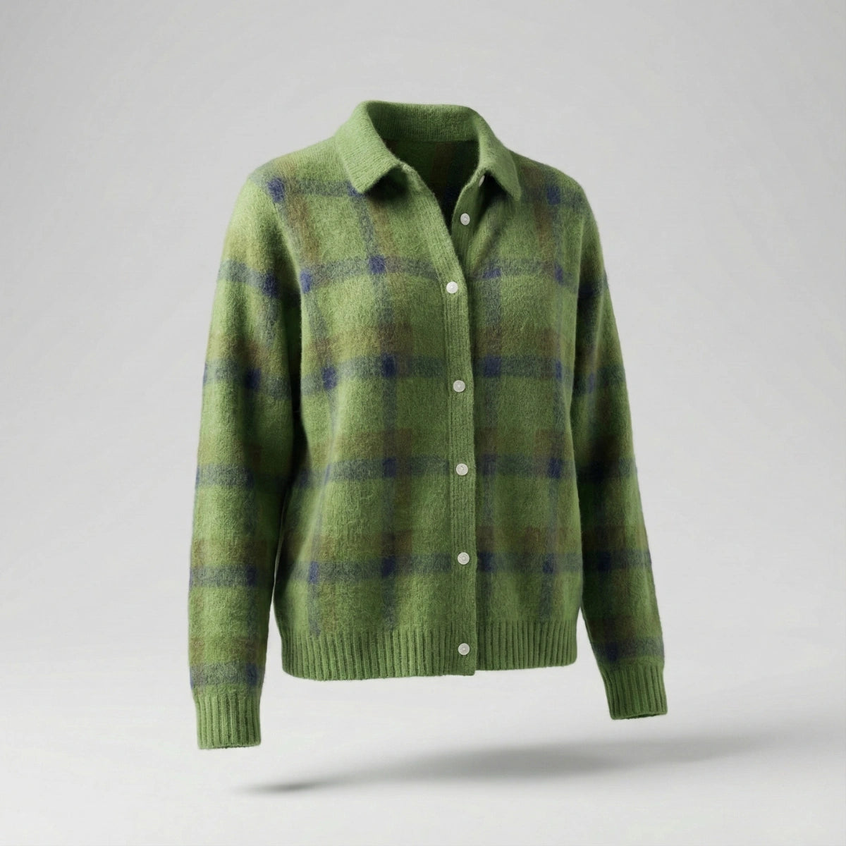 Jetta™ | Cardigan Rétro Check