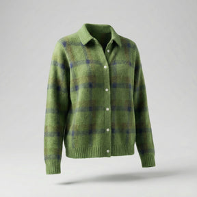 Jetta™ | Cardigan Rétro Check