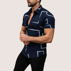 Jetta Chemise Imprimée – Style Estival Décontracté